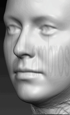 Facial Aging animation